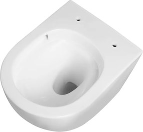 BPS-koupelny Závesná WC misa so SoftClose sedadlom HYD-4706, biela