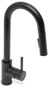 Drezová batéria SAT sklopné rameno čierna matná SATBSD289KC, 1 ks