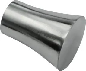 Koncovka na garnižu kov-lesk, zrezaný kužeľ, priemer 1,9 cm (set 2 ks)%