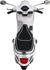 Ramiz Vespa Scooter ROMA Biela Detský motocykel