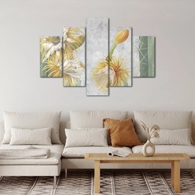Obraz - Rozkvitnuté kaktusy (150x105 cm)