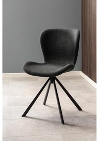 Tmavosivé jedálenské stoličky v súprave 2 ks Batilda – Actona