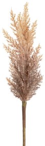 Dekoračný kvet 77 cm, dĺžka trávy 35 cm krémová