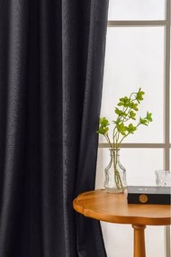 Záves OXFORD LIGHT 140x250 cm, tmavosivý Zavesenie: Riasiaca páska