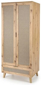 Šatníková skriňa Rustico, dub artisan