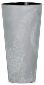 Plastový kvetináč DTUS150E 15 cm - sivý betón