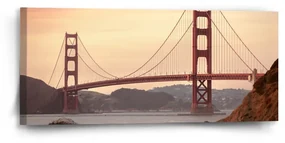 Sablio Obraz Golden Gate 2 - 110x50 cm