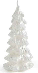 Dekoratívna sviečka Choin 22 cm biela