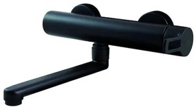 Drezová batéria Paffoni Ringo bez výpuste 150 mm čierna RIN161NO