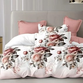 Krepové obliečky Homa CEREA ROSE 3-dielna sada 140x200 cm