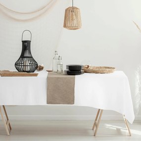Obrus VIVA biely Rozmer: 40x140 cm