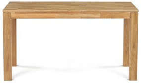 Jedálenský stôl 140 x 80 cm, dub, L