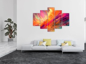 Obraz - Dynamická abstrakcia (150x105 cm)