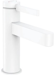 HANSGROHE Finoris páková umývadlová batéria s odtokovou súpravou Push-Open, výška výtoku 92 mm, matná biela, 76010700