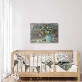 Obraz - Lúčne kvety, olejomaľba (70x50 cm)