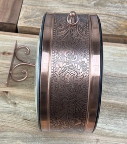 furniture-nabytek.cz - Obojstranné nástenné hodiny 30cm