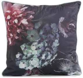 DEKORAČNÁ OBLIEČKA NA VANKÚŠ VELVET 131 45X45 CM KVETY