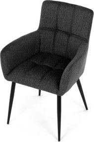 Jedálenská stolička sivá DCH-P3146 GREY2