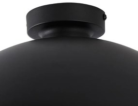 Stropná lampa čierna so zlatom 42 cm nastaviteľná - Magnax