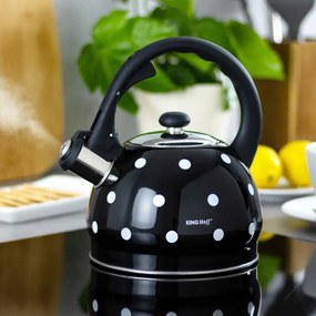 Kinghoff Varná kanvica na vodu Kinghoff, 2,6 l, čierna