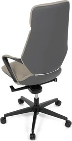 Kancelárska stolička sivá KA-T8426 GREY