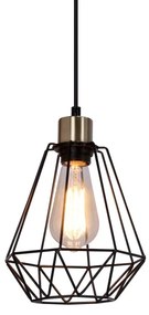 Luster na lanku PRIMO 1xE27/60W/230V pavúk