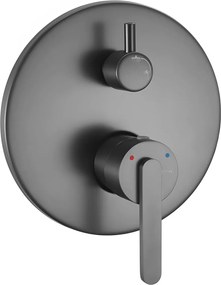 Rea Ontario, podomietková sprchová súprava s I-Box montážnym systémom, grafitová, REA-P5504