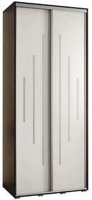 Skriňa 45 Canaris 12 110 čierna/biela/silver