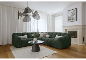 Tmavozelená rohová pohovka Shell – Miuform