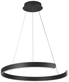 LED Stmievateľný luster na lanku LED/70W/230V 3000-6500K + diaľkové ovládanie