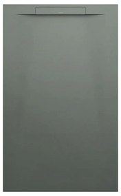 LAUFEN Pro S obdĺžniková sprchová vanička z materiálu Marbond, lineárny odtok na kratšej strane, 1300 x 800 x 32 mm, betónová šedá, H2111820790001