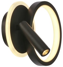 LED nástenné bodové svietidlo MONET LED/16W/230V čierne