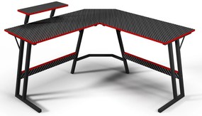 Herný stôl BG02 čierny 130 cm