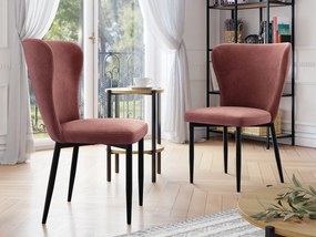 Stolička Tenrek, Dostupné poťahy: Magic Velvet 2209, Farby nožičiek: čierna