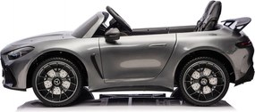 LEAN CARS Elektrické autíčko Mercedes GT63 AMG DK-GT63 24V LCD sivé lakované