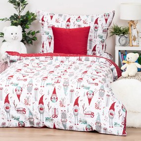 4Home Bavlnené obliečky Christmas Elf, 140 x 200 cm, 70 x 90 cm