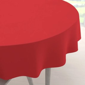 Biante Teflónový okrúhly obrus - Paris TF-126 Sýto červený Ø 70 cm