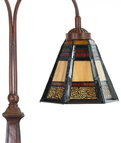 3D Tiffany lampa dve tienidlá Ø2*19 48*64