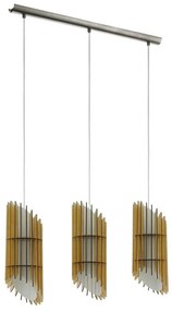 Eglo 33549 - Luster na lanku AGREDA 3xE27/40W/230V