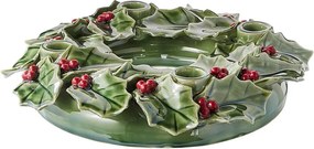 ILEX Adventný veniec 26 cm - zelená