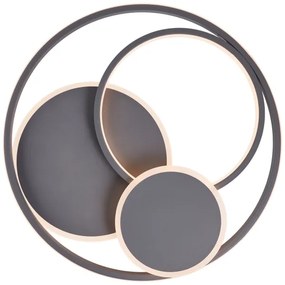 Brilliant - LED St. stropné svietidlo RUNDA LED/50W/230V 3000-6500K čierna + DO