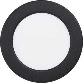 Čierne LED podhľadové stropné svietidlo FUEVA 5 – EGLO