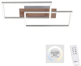 Leuchten Direkt 14018-78 - LED Stmievateľné svietidlo IVEN 2xLED/15W/230V + DO