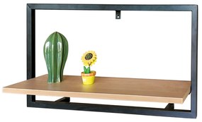 Nástenná polica Autronic P-074 OAK