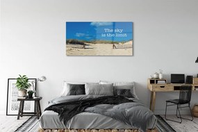 Obraz plexi Beach neba string 125x50 cm