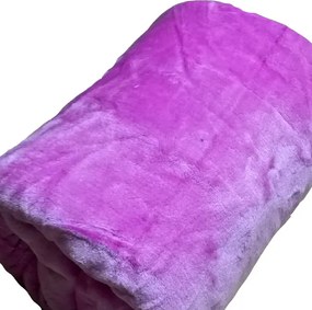 Hebká deka HOMA vhodná aj pre alergikov fialová