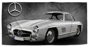 Sablio Uterák Mercedes-Benz 300 SL Sivé pozadie - 30x50 cm
