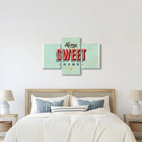 Obraz - Home sweet home (90x60 cm)