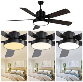 Stropný ventilátor s osvetlením a diaľkovým ovládaním