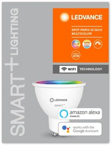 GU10 5W 350lm CCT LEDVANCE SMART+ WiFi RGB stmievateľná LED žiarovka